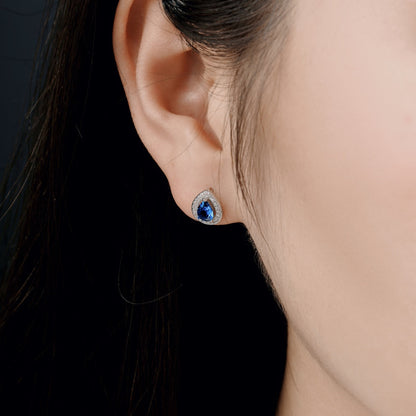 [CharmAries]Luxurious Water Drop Shape Earrings