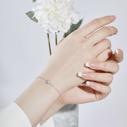 [CharmAries]Heart-Shaped Gentle and Versatile Bracelet