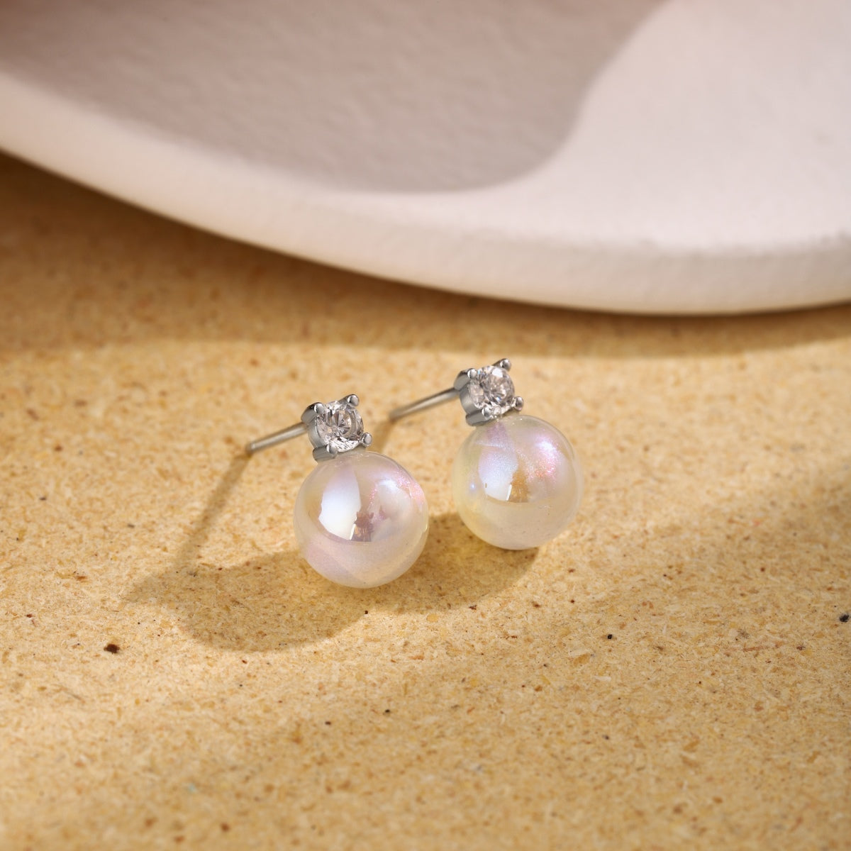 [CharmAries]Symphony Mermaid Pearl Earrings