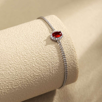 [CharmAries]Exquisite Oval Shape Bracelet