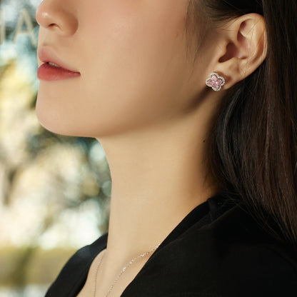 [CharmAries]Lucky Four-Leaf Clover Exquisite Earrings