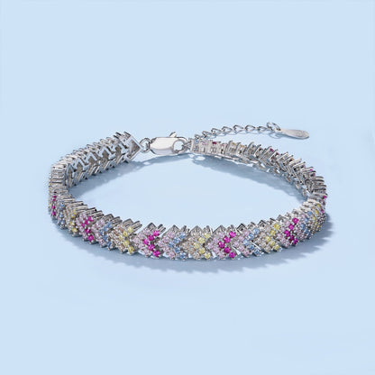 [CharmAries]Ornate Sparkling Round Cut Party Bracelet