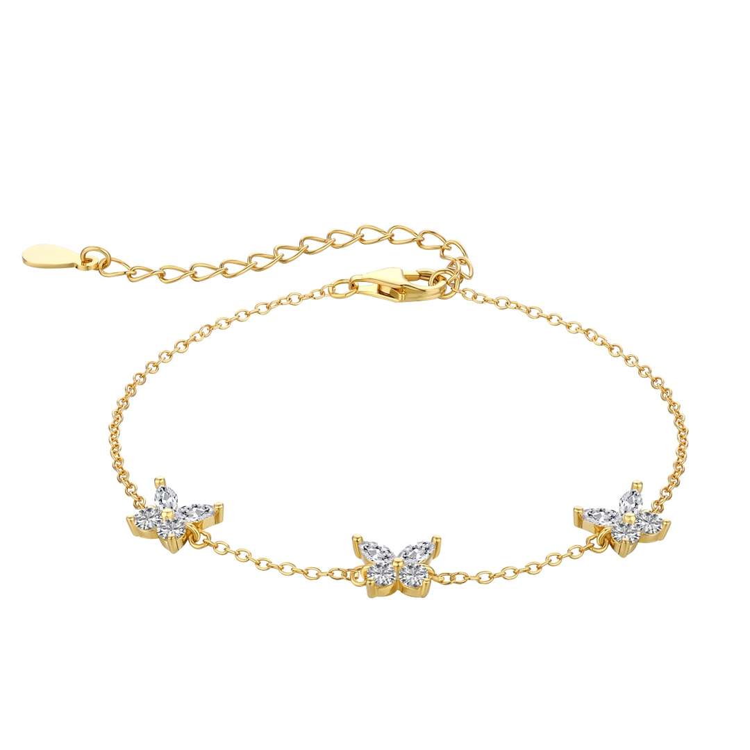 [CharmAries]Radiant Butterfly Shape Necklace