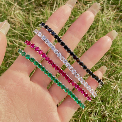 [CharmAries]Radiant Colorful Round Cut Party Bracelet