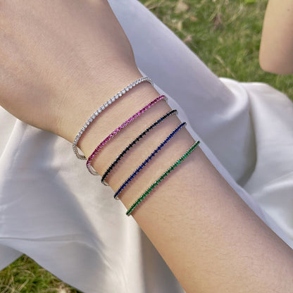 [CharmAries]Radiant Colorful Round Cut Party Bracelet