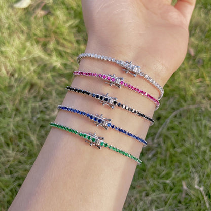 [CharmAries]Radiant Colorful Round Cut Party Bracelet