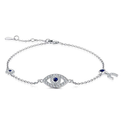 [CharmAries]Dainty Eye Shape Necklace