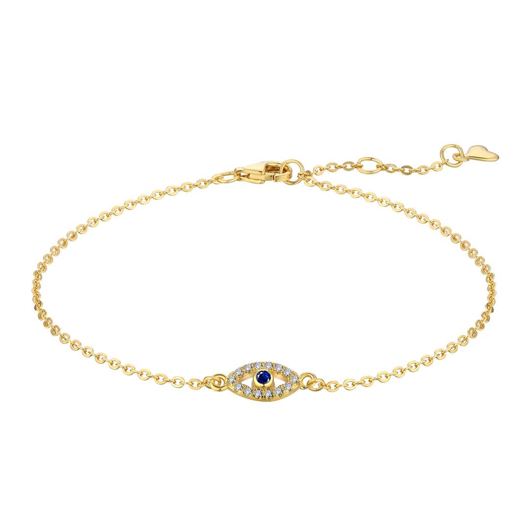 [CharmAries]Evil Eye Shape Necklace