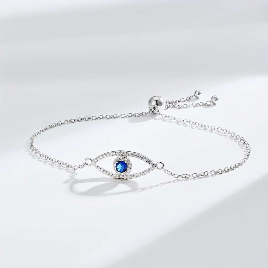 [CharmAries]Devil's Eye Hollow Design Bracelet