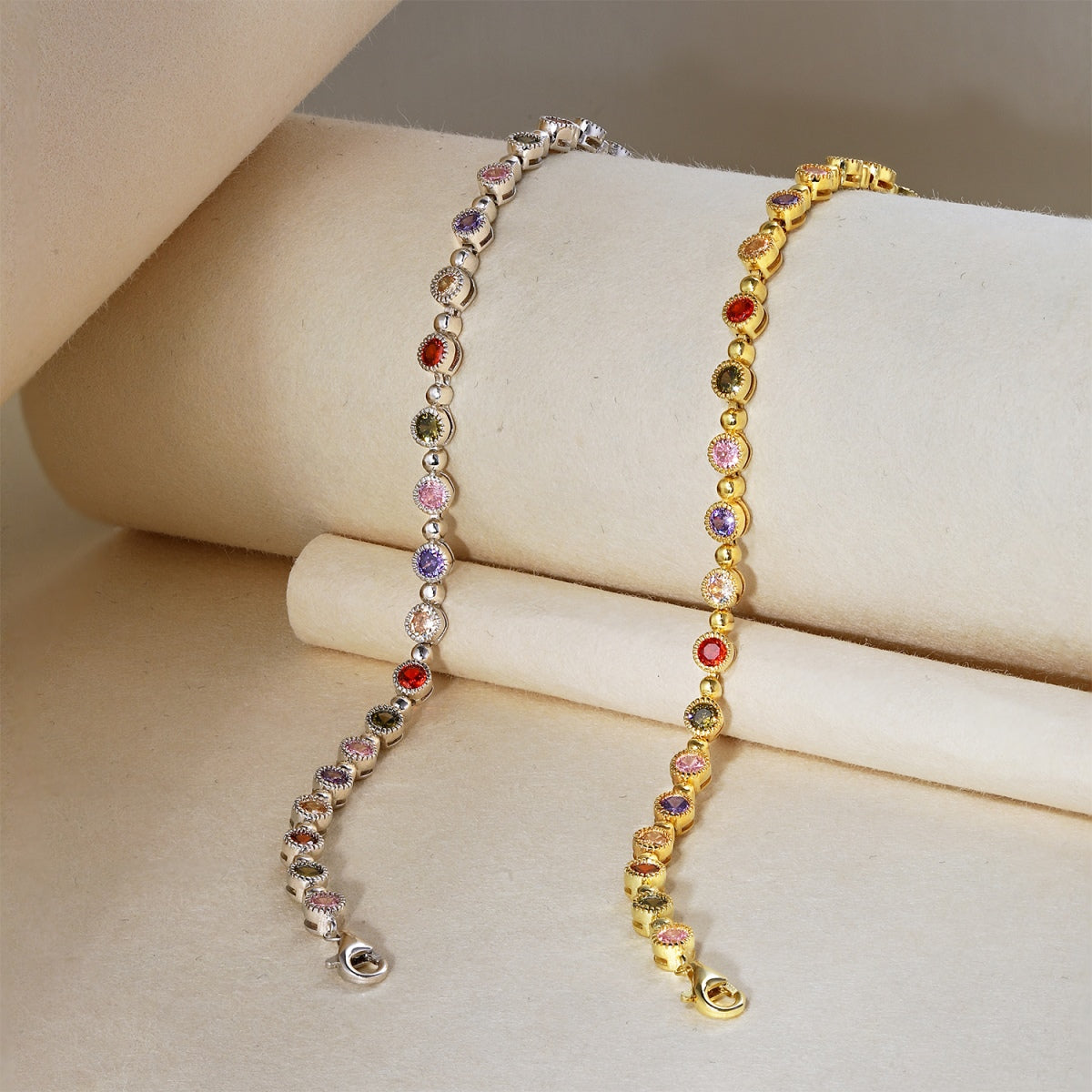 [CharmAries]Sparkling Exquisite Round Cut Party Bracelet