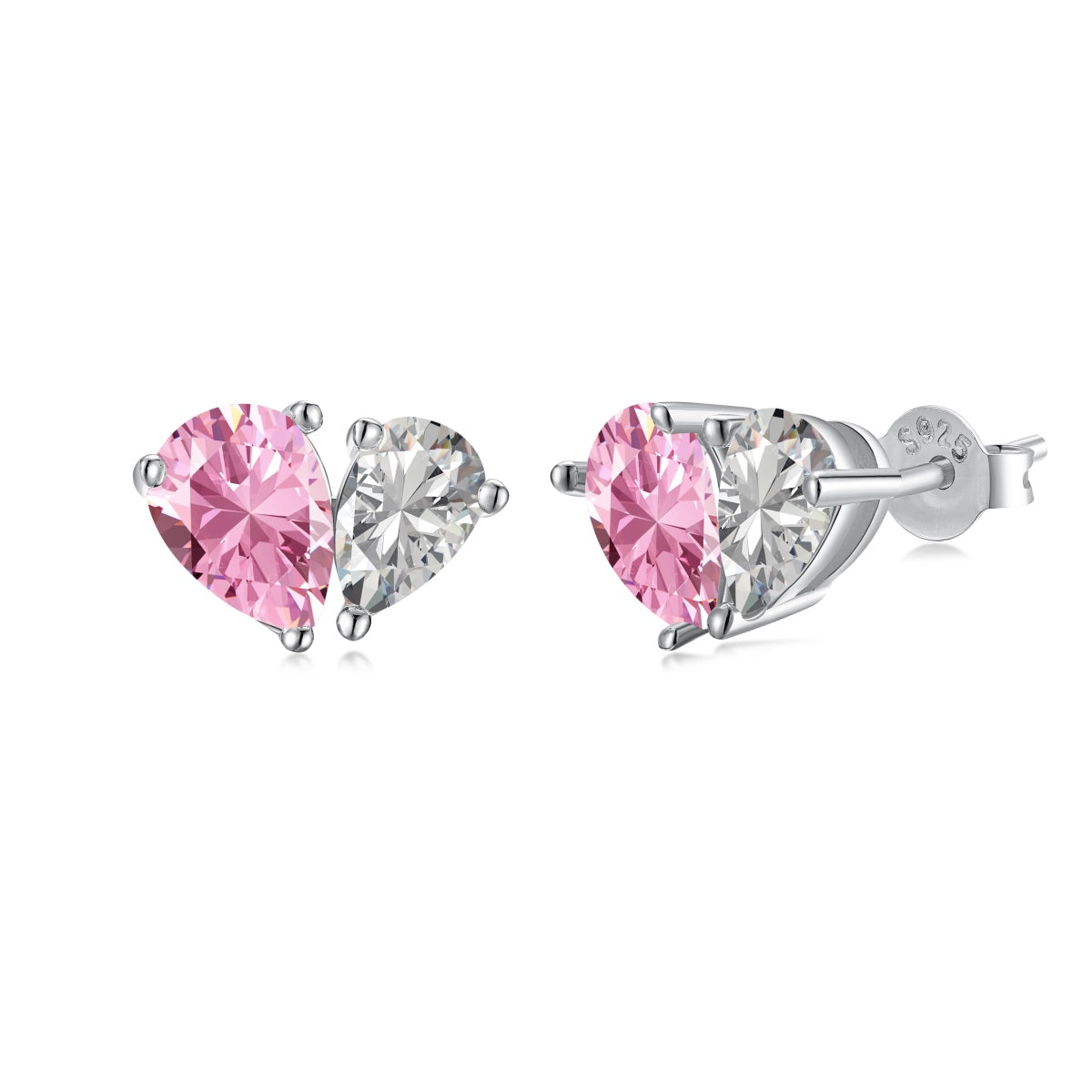 [CharmAries]Dazzling Elegant Heart Cut Lover Earrings