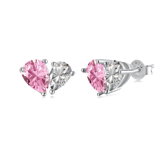 [CharmAries]Dazzling Elegant Heart Cut Lover Earrings