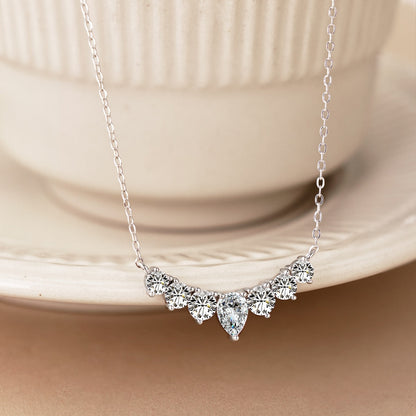 [CharmAries]Dainty Colorful Heart Necklace