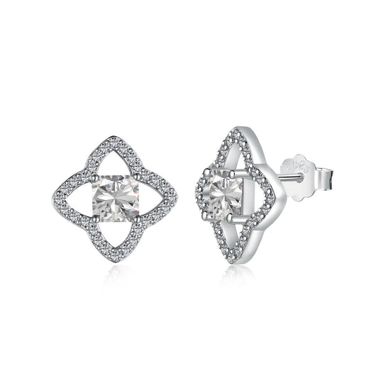 [CharmAries]Elegant Star Shape Princess Cut Daily Earrings