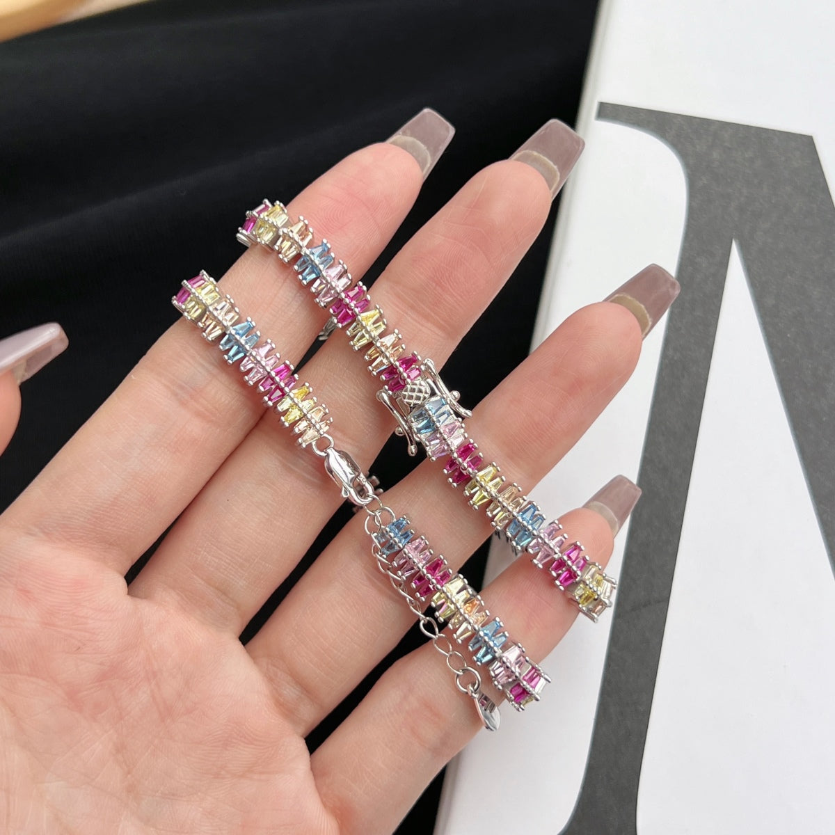 [CharmAries]Sparkling Exquisite Multi Cut Party Bracelet