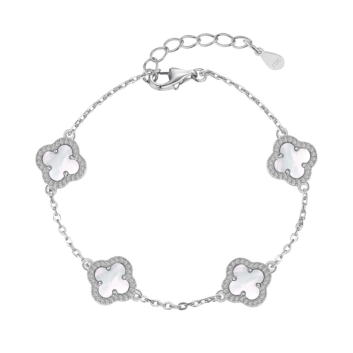 [CharmAries]Four-Leaf Clover Exquisite Bracelet