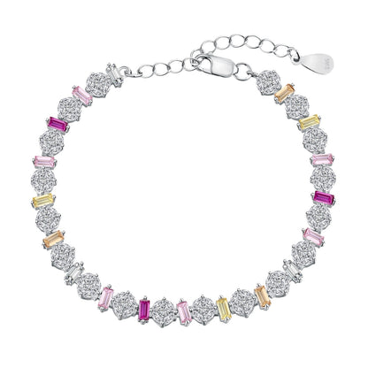 [CharmAries]Radiant Colorful Round Shape Daily Bracelet