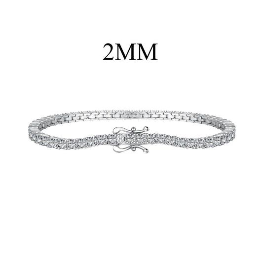 [CharmAries]Dazzling Exquisite Round Cut Daily Bracelet