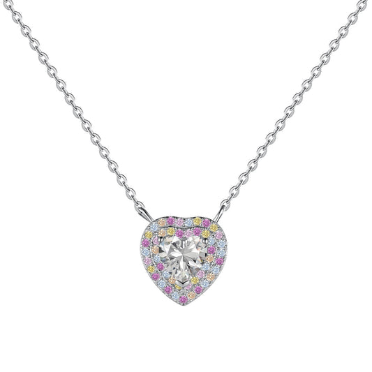 [CharmAries]Exquisite Heart Shape Necklace