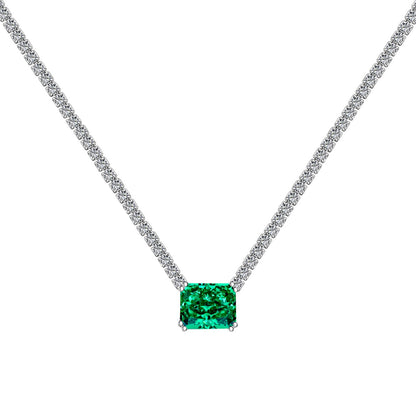 [CharmAries]4.0 Carat Elegant Radiant Cut Necklace