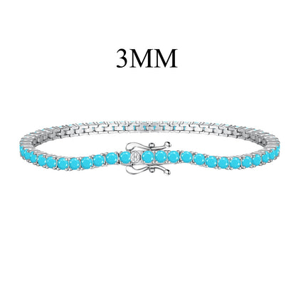 [CharmAries]Dainty Charming Round Cut Tennis Bracelet