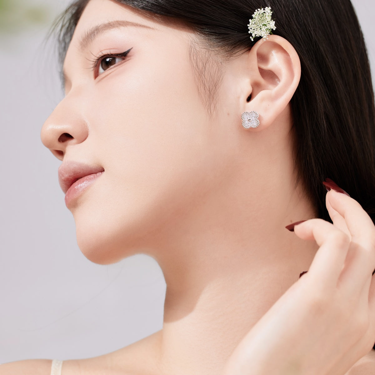 [CharmAries]Four Leaf Clover Fashion Earrings