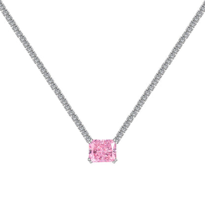 [CharmAries]4.0 Carat Elegant Radiant Cut Necklace