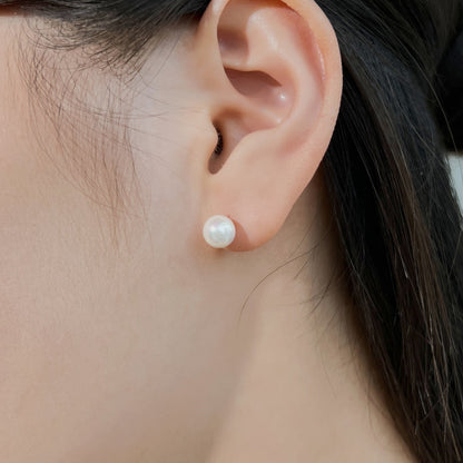 [CharmAries]Delicate Pearl Earrings