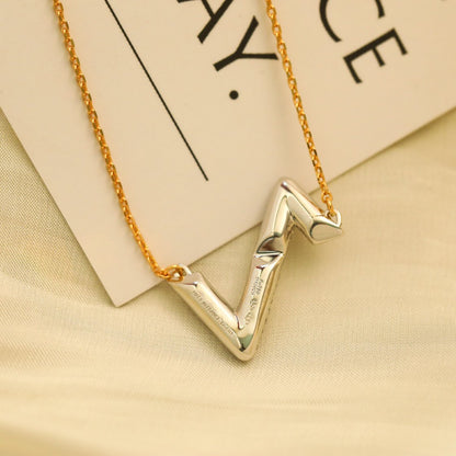 [CharmAries]VOLT SILVER DIAMOND PEDANT NECKLACE