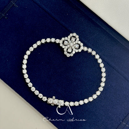 LOOP BRACELET FULL DIAMOND 16MM