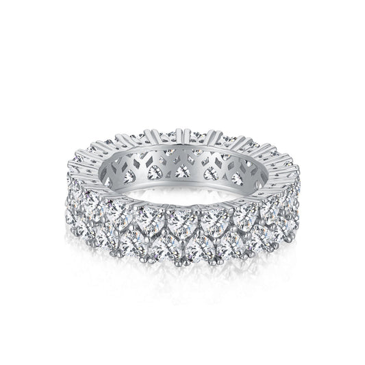 [CharmAries]Sparkling Full Heart Ring